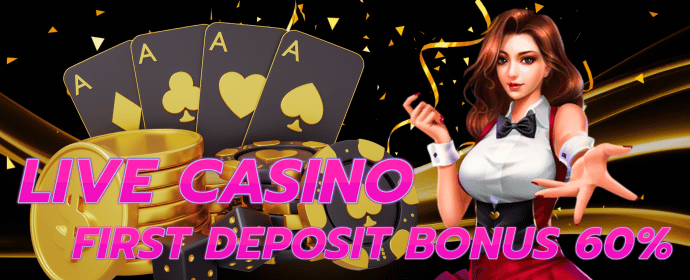 megacricket88 【LIVE CASINO】FIRST DEPOSIT BONUS UP TO 60%